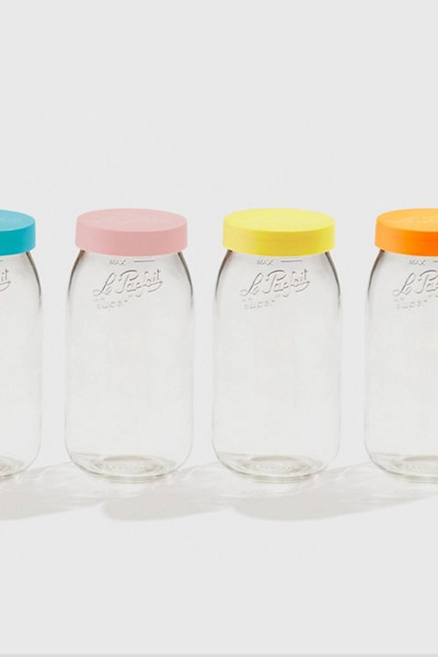Le Parfait French Glass Screw Top Storage Jar Set | Urban Outfitters (US and RoW)