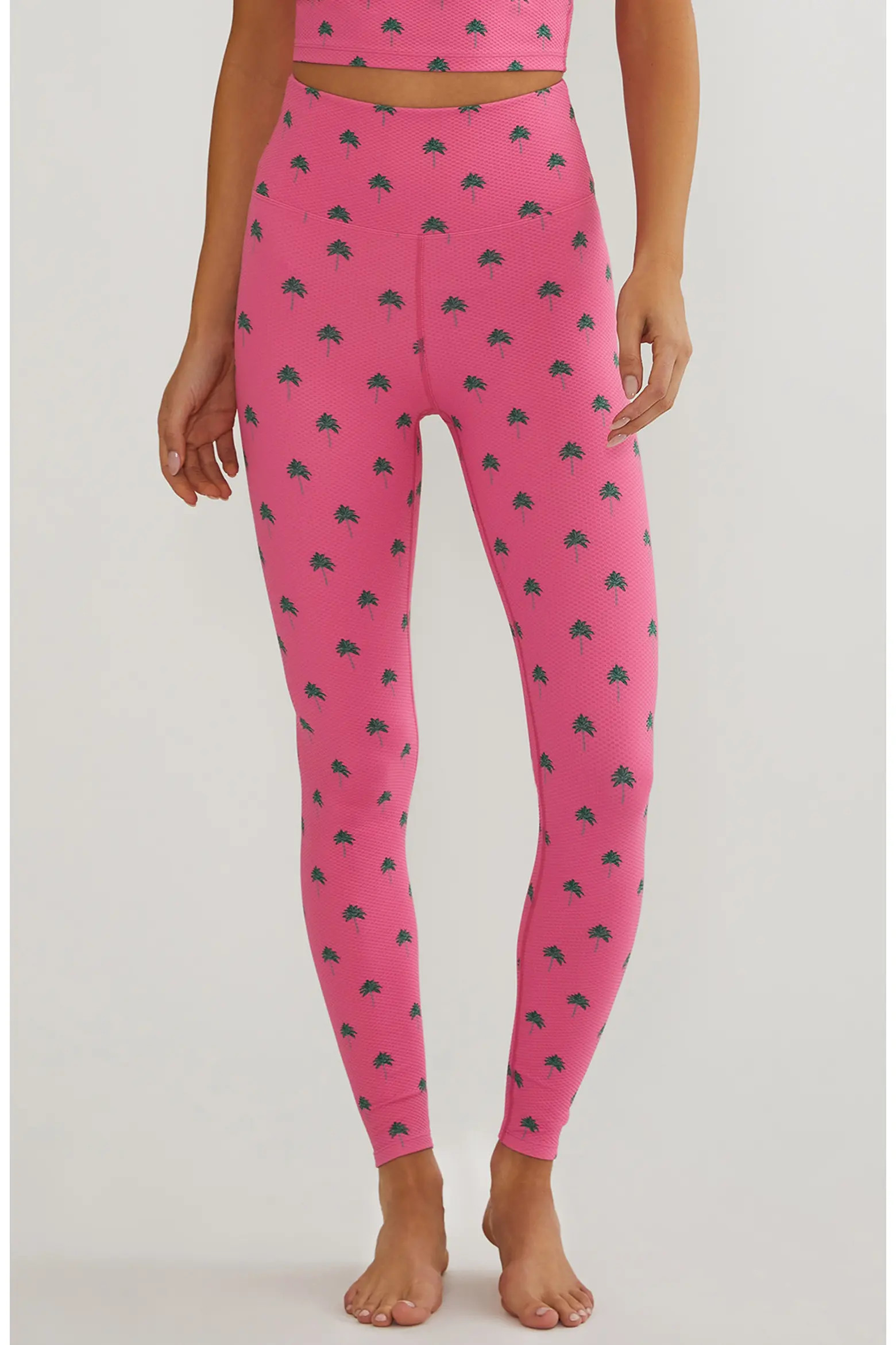 Piper Palm Print High Waist Leggings (Women) | Nordstrom | Nordstrom