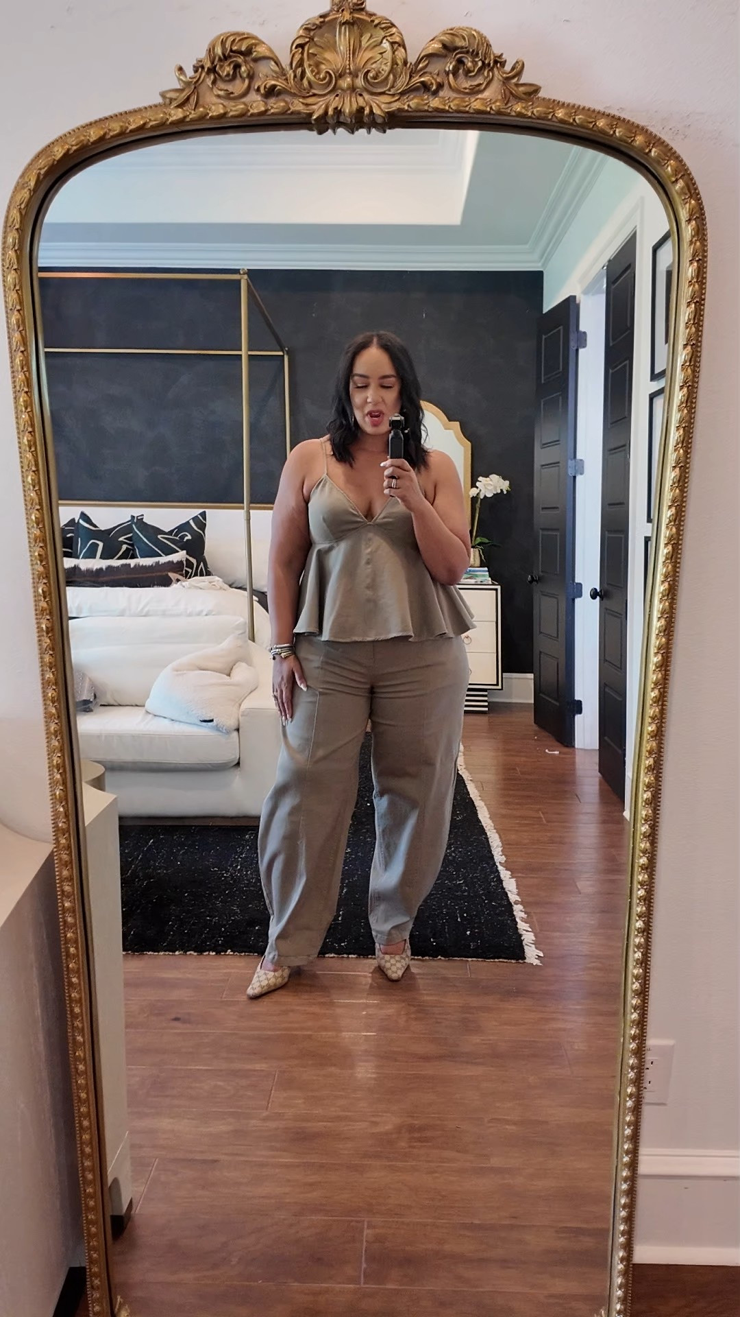 Loving this set from walmart! Wearing a xl in the pants and 18 in the pants

#LTKFindsUnder50 #LTKPlusSize #LTKStyleTip