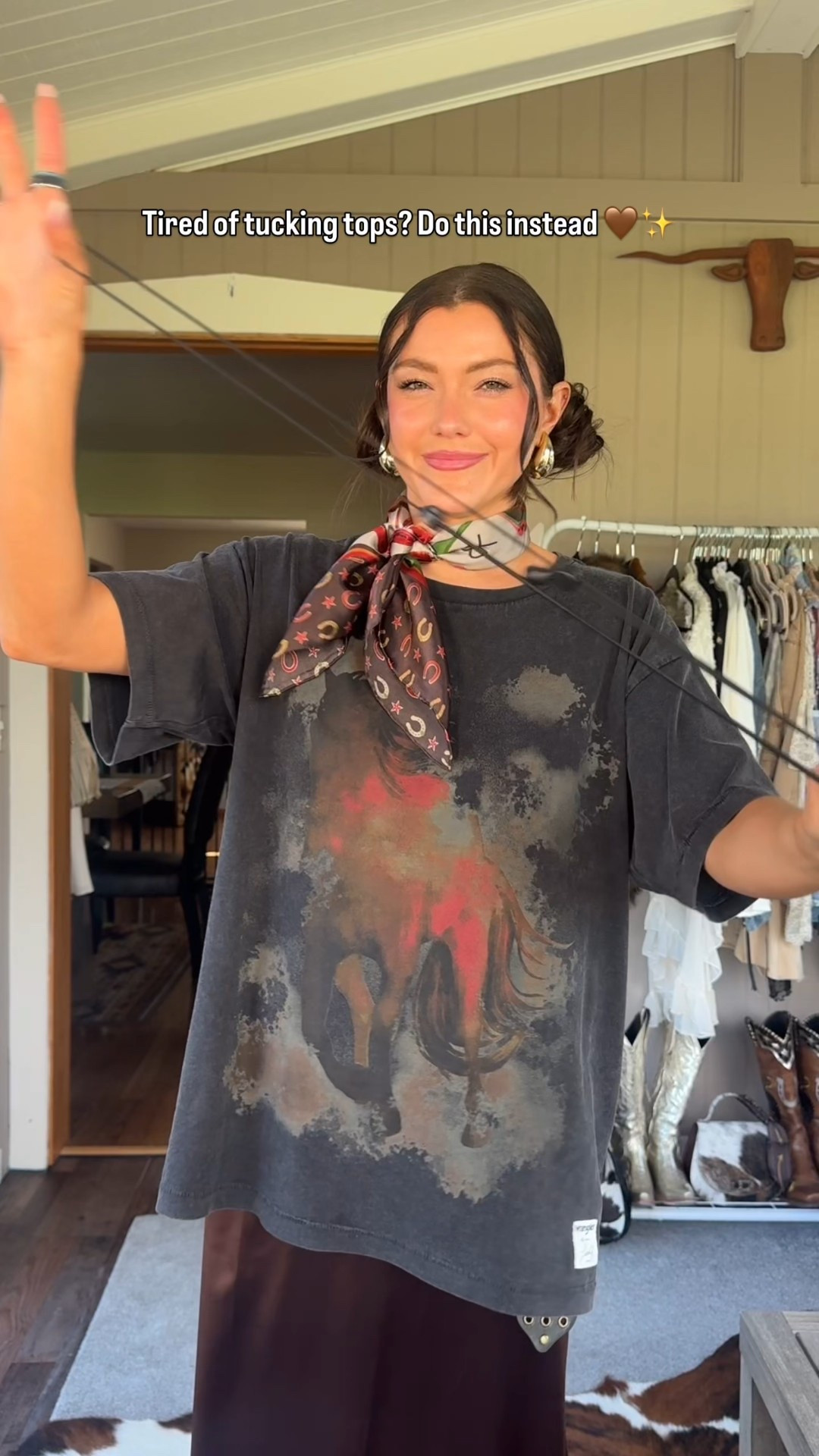 Easiest hack for cropping a top without tucking it! 

#LTKStyle #LTKOutfits #LTKWestern #StyleHack #FashionHack #WesternFashion #WesternStyle #FallStyle #OutfitIdeas #StyleInspo

#LTKSaleAlert #LTKFindsUnder50 #LTKStyleTip