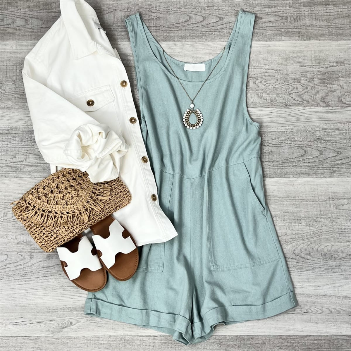 Linen Romper | Jane