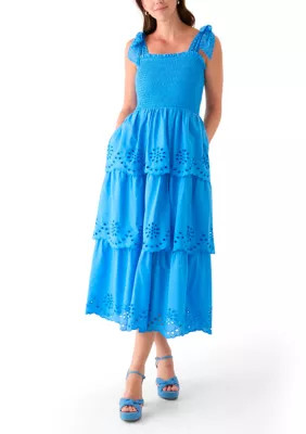 Crown & Ivy™ Women's Sleeveless Smock Dress | Belk