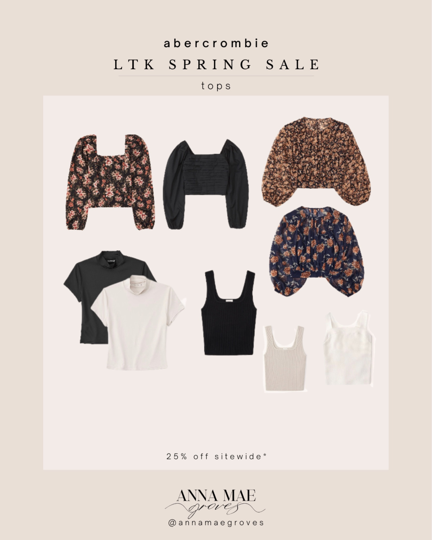 LTK Spring Sale is here! Shop Abercrombie for 25% off sitewide! 

#LTKSale #LTKsalealert #LTKworkwear