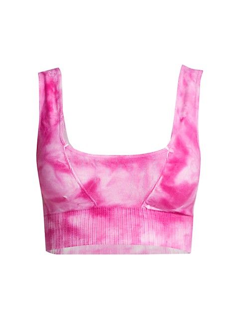 Good Karma Tie Dye Sports Bra | Saks Fifth Avenue