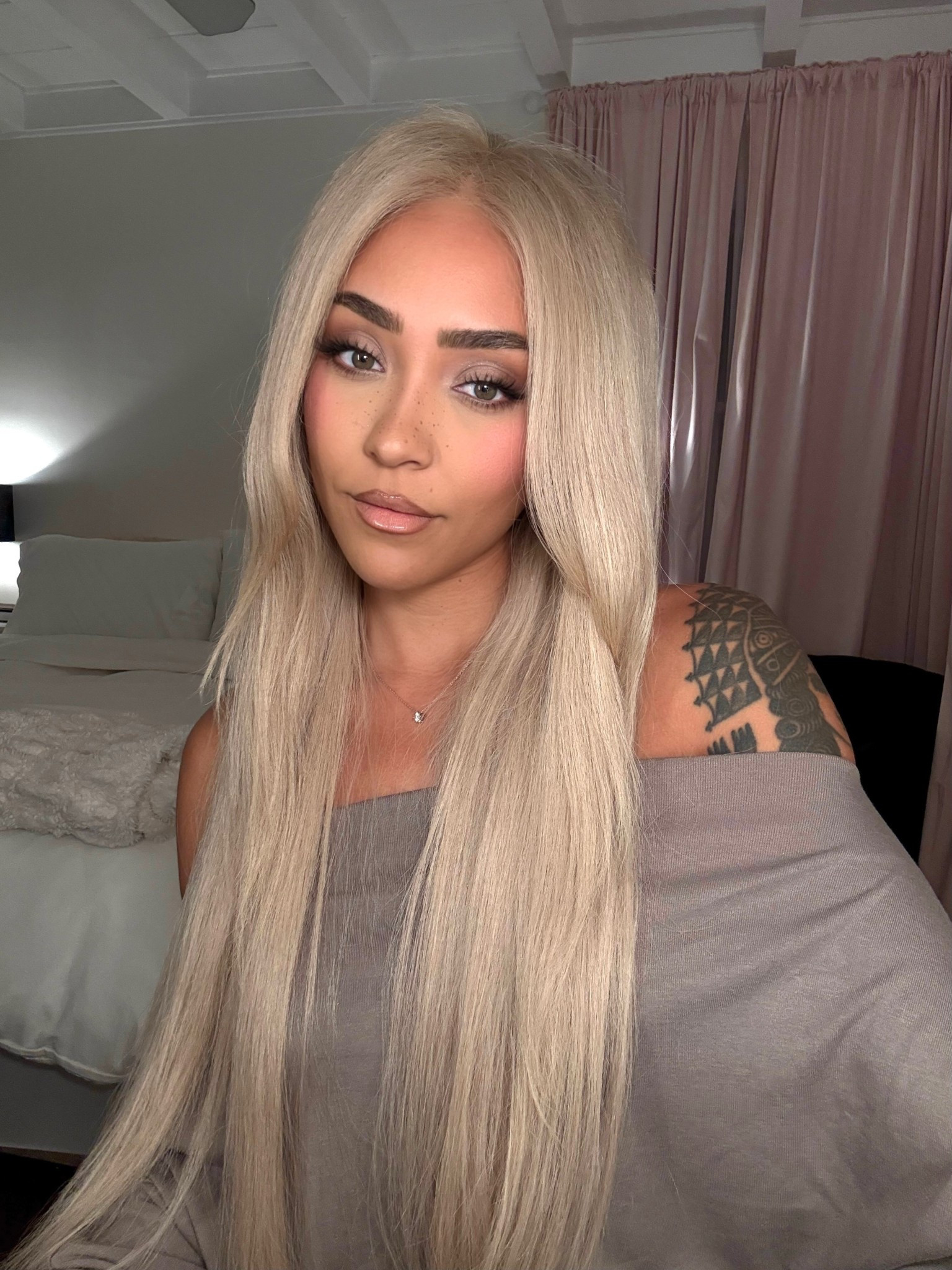 Clean, breathable glam with the prettiest airbrushed finish. Faux freckles + a radiant eye give this look that effortless softness. Using Dior Matte 24H Foundation, Ethereal Glow Palette on eyes/cheeks, House of Lashes “The Muse,” Hourglass Concealer, Huda Banana Bread, and Merit Mascara. #FreshGlam #SoftMakeup #DiorFoundation #MakeupInspo #BeautyMustHaves #GlowyLook #LTKBeautySale

#LTKgrwm #LTKootd #LTKBeauty