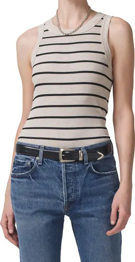Isabel Stripe Cutaway Tank | Nordstrom