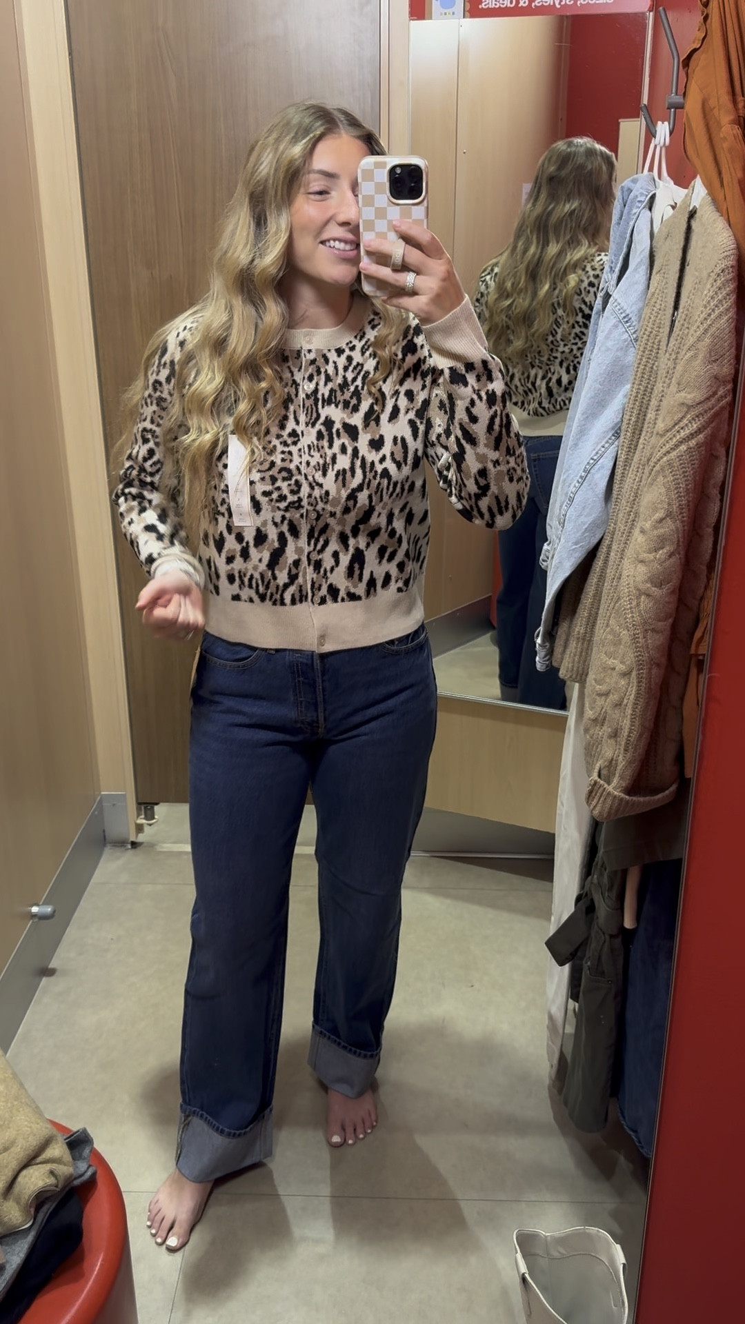 Fall is here and leopard is SOO in!! Sweater is in store only, but I linked the same one in different colors  

#LTKSeasonal #LTKVideo #LTKFindsUnder50