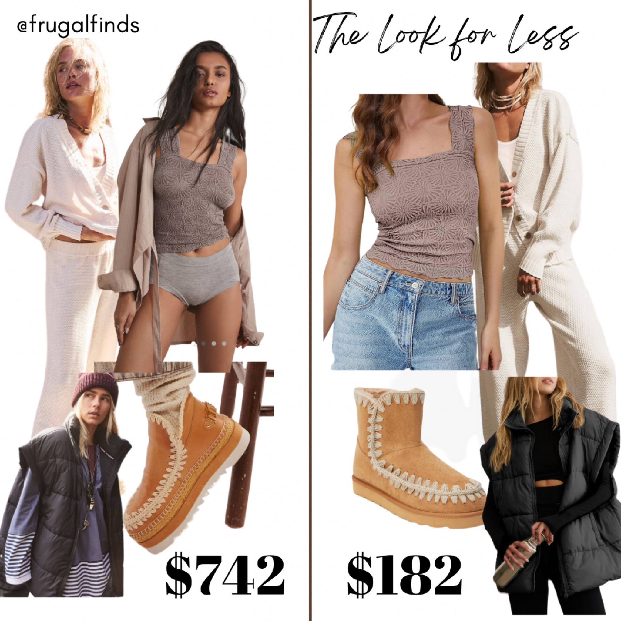 The Look for Less! Free People vs Amazon!

Linked for you below.

#LTKstyletip #LTKshoecrush #LTKfindsunder50