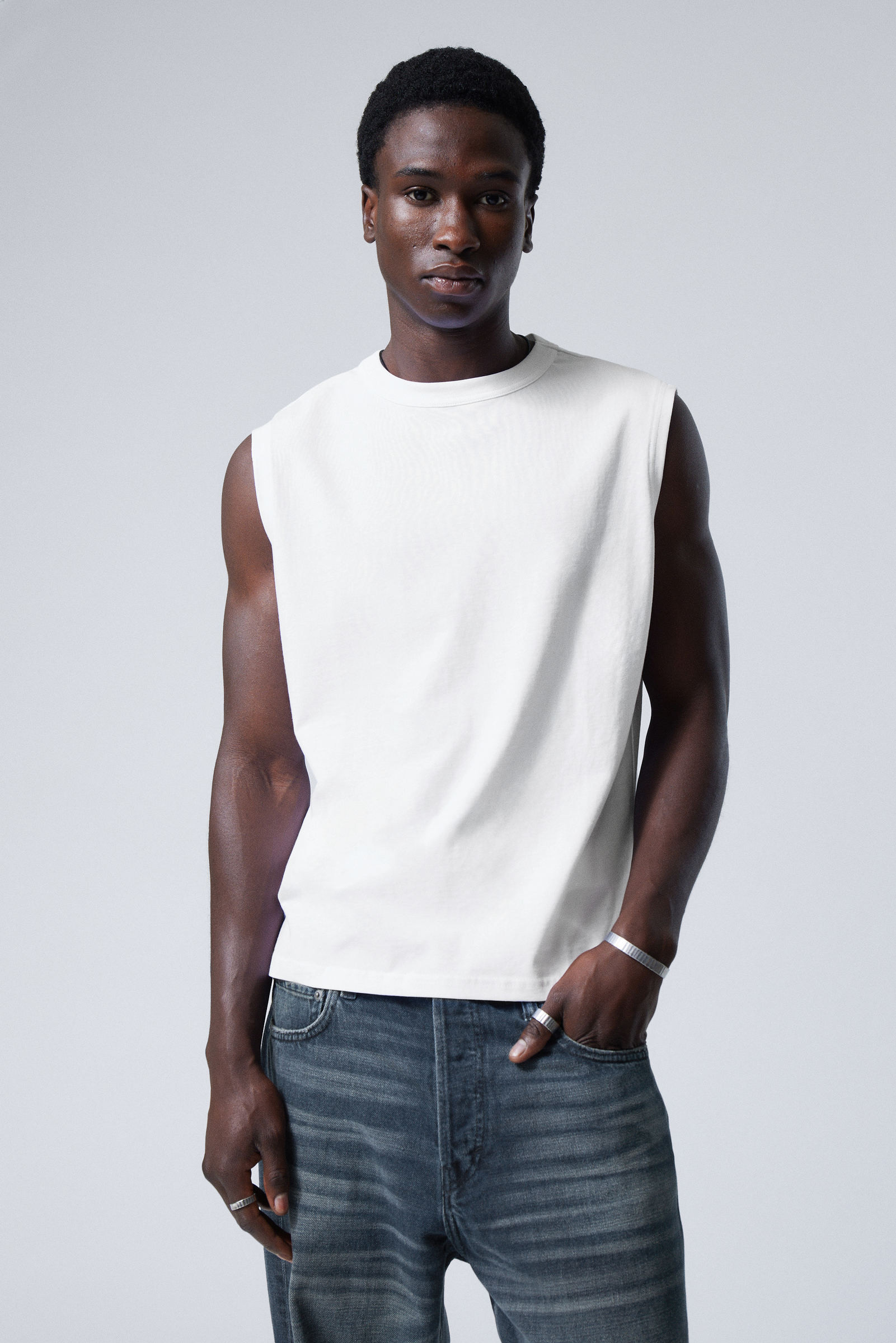 Kastiges Tanktop | Weekday