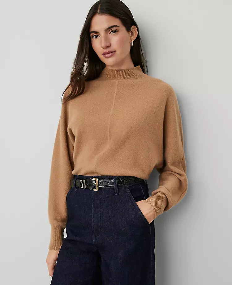 Cashmere Dolman Sleeve Sweater | Ann Taylor (US)