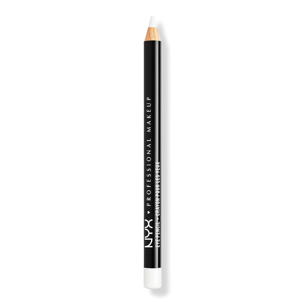 NYX Professional Makeup Slim Eye Pencil Long-Lasting Eyeliner - White | Ulta