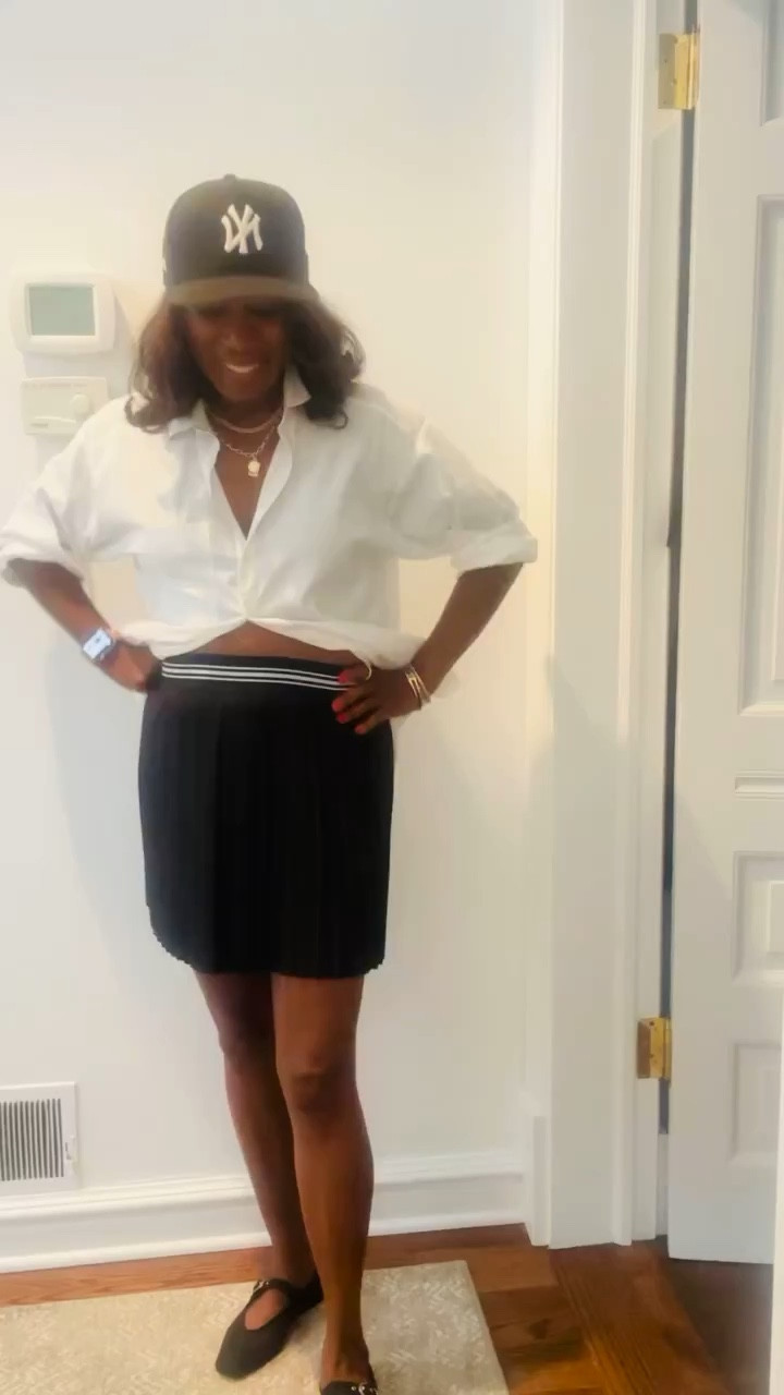 Wore this all @loft outfit for my first GNO in a while.  The skort (shorts underneath) is for pickleball but why not wear it out! Both pieces are currently on sale!

#ad #loft #loftstyle #loftcreatorclub #summer #louandgrey #pickleball #gno #whiteshirtstyle #baseballcap #casualstyle #neutralstyle

#LTKSaleAlert #LTKSeasonal #LTKStyleTip