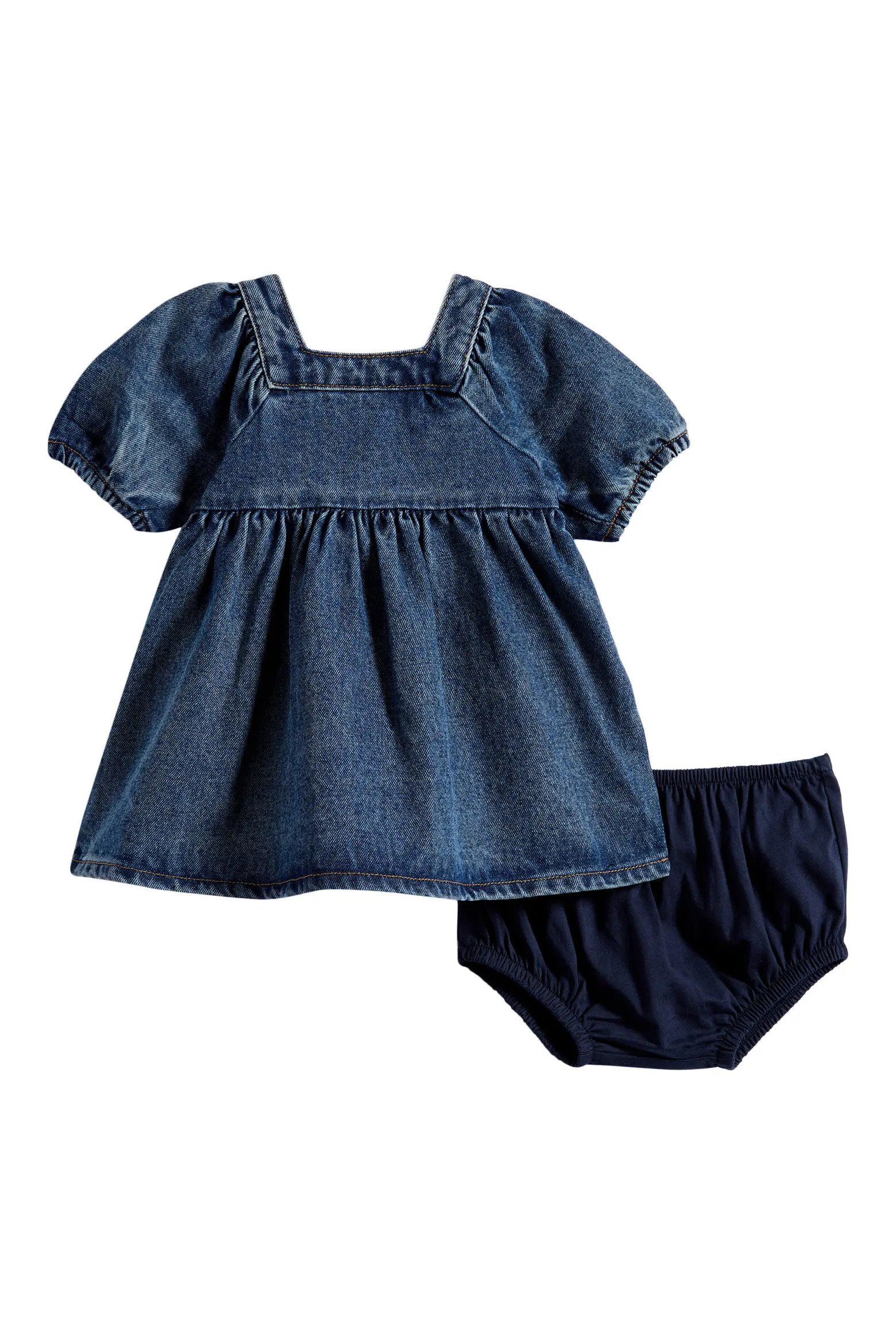 Gretta Denim Dress & Bloomers Set (Women) | Nordstrom | Nordstrom