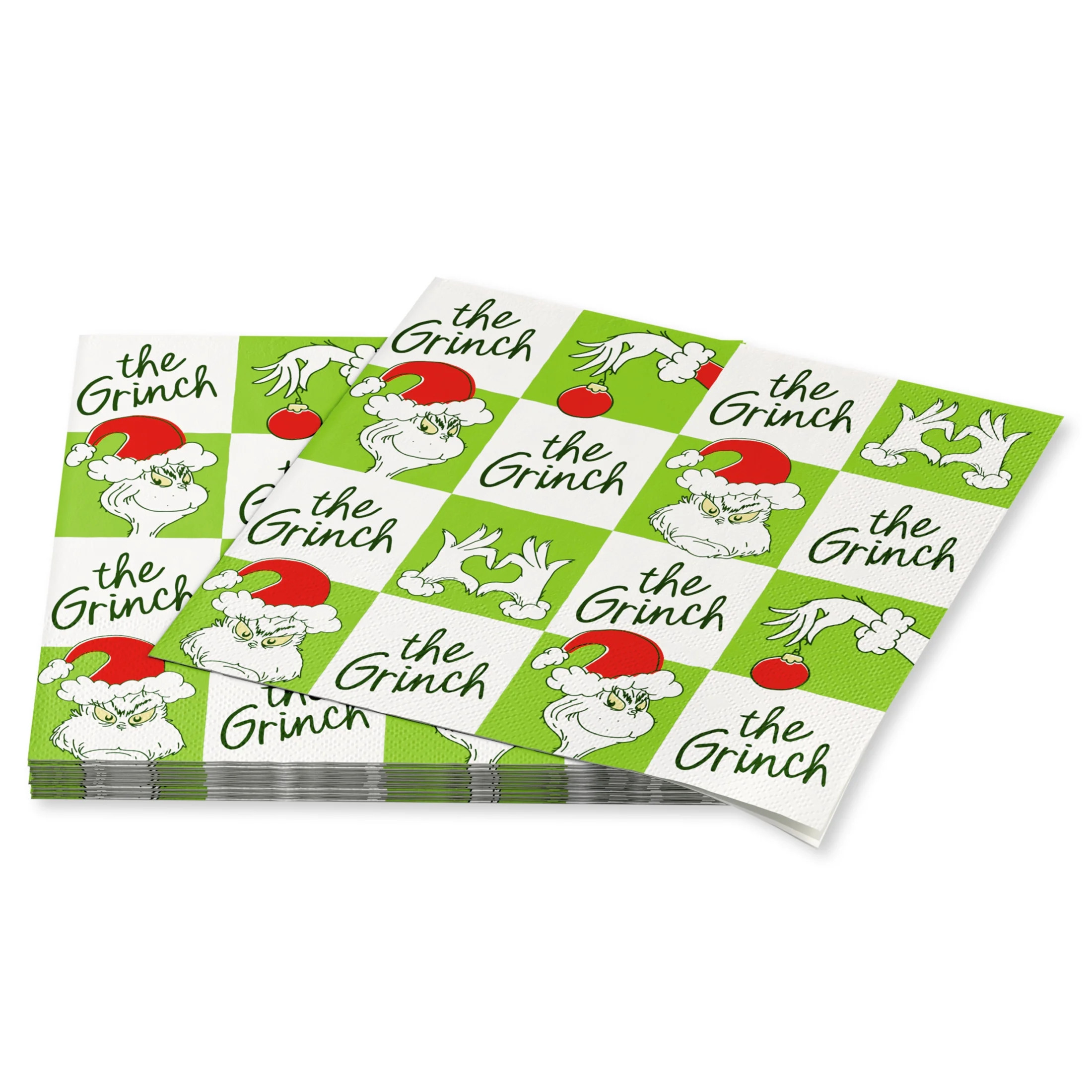American Greetings Dr. Suess' The Grinch Christmas Paper Party Napkins (18-Count) | Walmart (US)