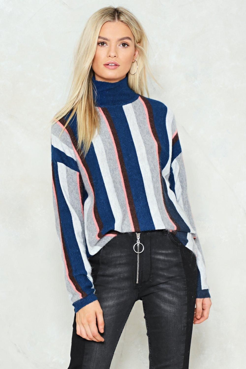 Neck and Neck Striped Sweater | NastyGal (US & CA)