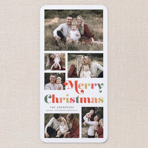 Modern Mosaic Holiday Card | Shutterfly