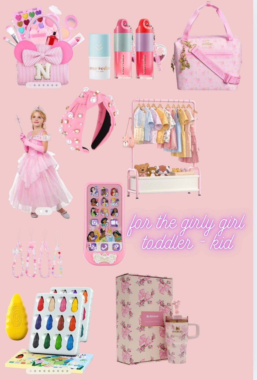🎀 Gifts for the girly girl toddler or kid in your life! From princess dress-up outfits and sparkly shoes to baby dolls, pretend makeup, tea sets, cozy pajamas, bows, unicorn toys, and creative crafts — these are the cutest gift ideas every little girl will LOVE. Perfect for birthdays, Christmas, Easter baskets, and special surprises for toddlers and kids. 🎀✨

#ToddlerGifts #GirlyGirlGifts #ToddlerGirlGiftIdeas #KidsGiftGuide #PrincessGifts #UnicornGifts #ToddlerToys #GiftIdeasForGirls #BirthdayGiftsForGirls #ChristmasGiftsForKids #AmazonFinds #MomLife #GiftGuide2025