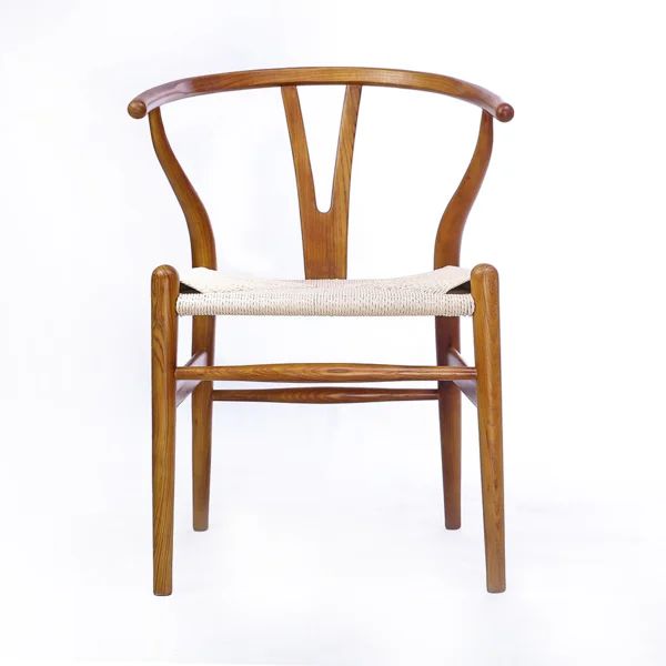 Gunnur Solid Wood Stacking Arm Chair | Wayfair North America