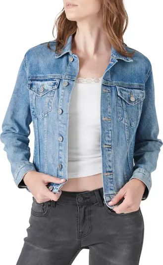 Lucky Brand Tombody Denim Trucker Jacket | Nordstrom | Nordstrom