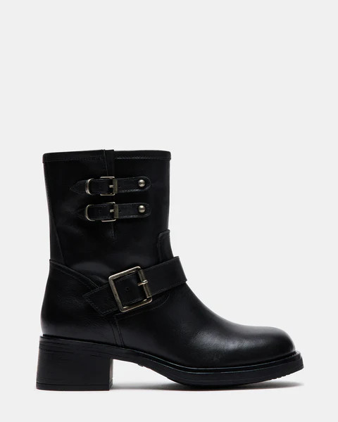 ARCHIE BLACK LEATHER | Steve Madden (US)