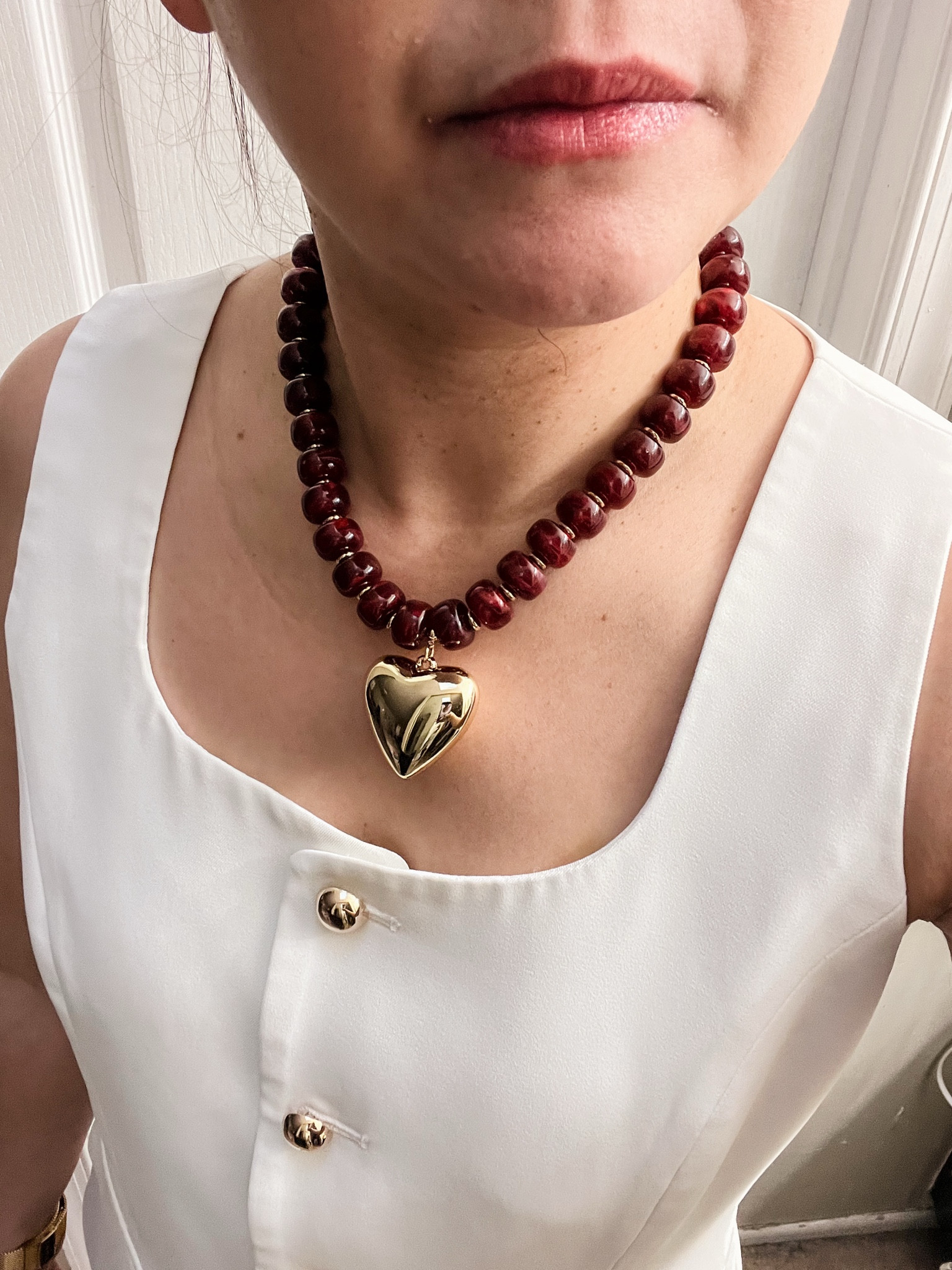 One of my most worn necklace lately, it just add a statement to every outfit and my top is on deal as well 

#LTKSaleAlert #LTKMothersDay #LTKootd