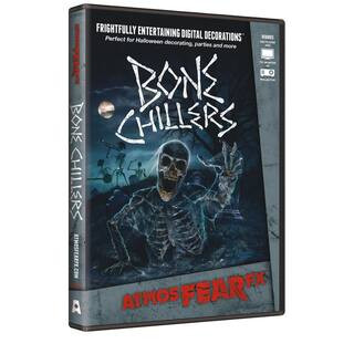 ATMOSFX Halloween Digital Decoration DVD - Bone Chillers Atmos-DVD-BC - The Home Depot | The Home Depot