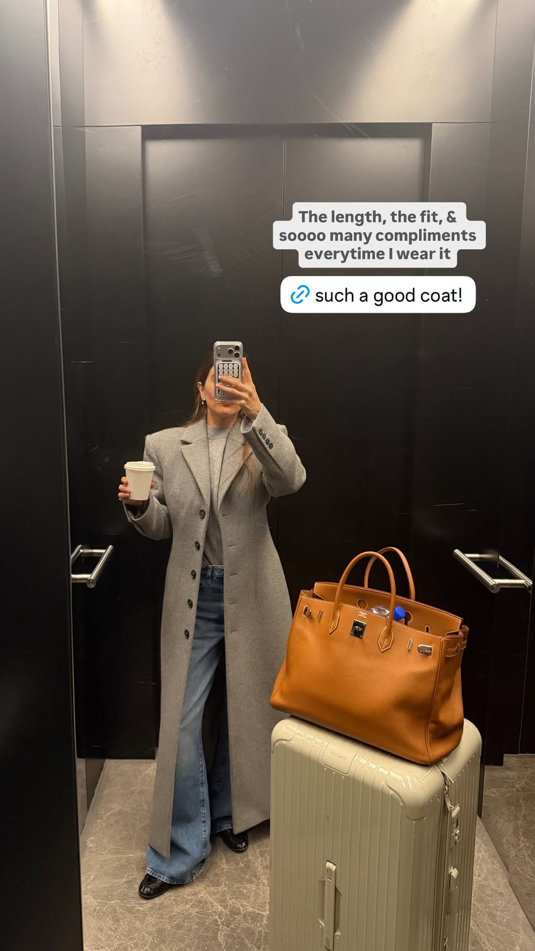 I get so many compliments every time I wear this coat! 

 #LTKgrwm #LTKootd