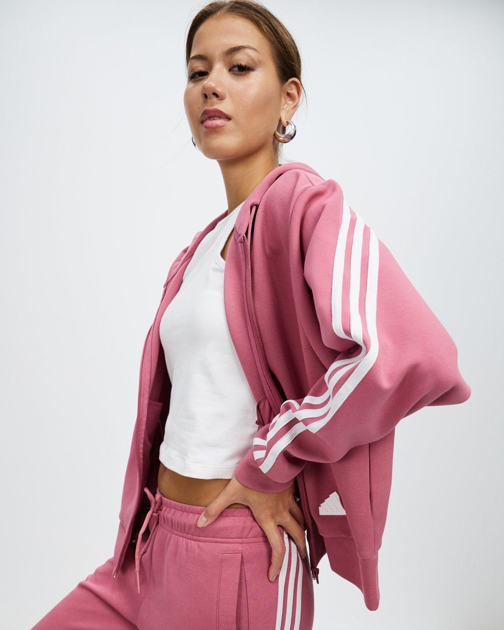 Future Icons 3-Stripes Full-Zip Hoodie | THE ICONIC (AU & NZ)