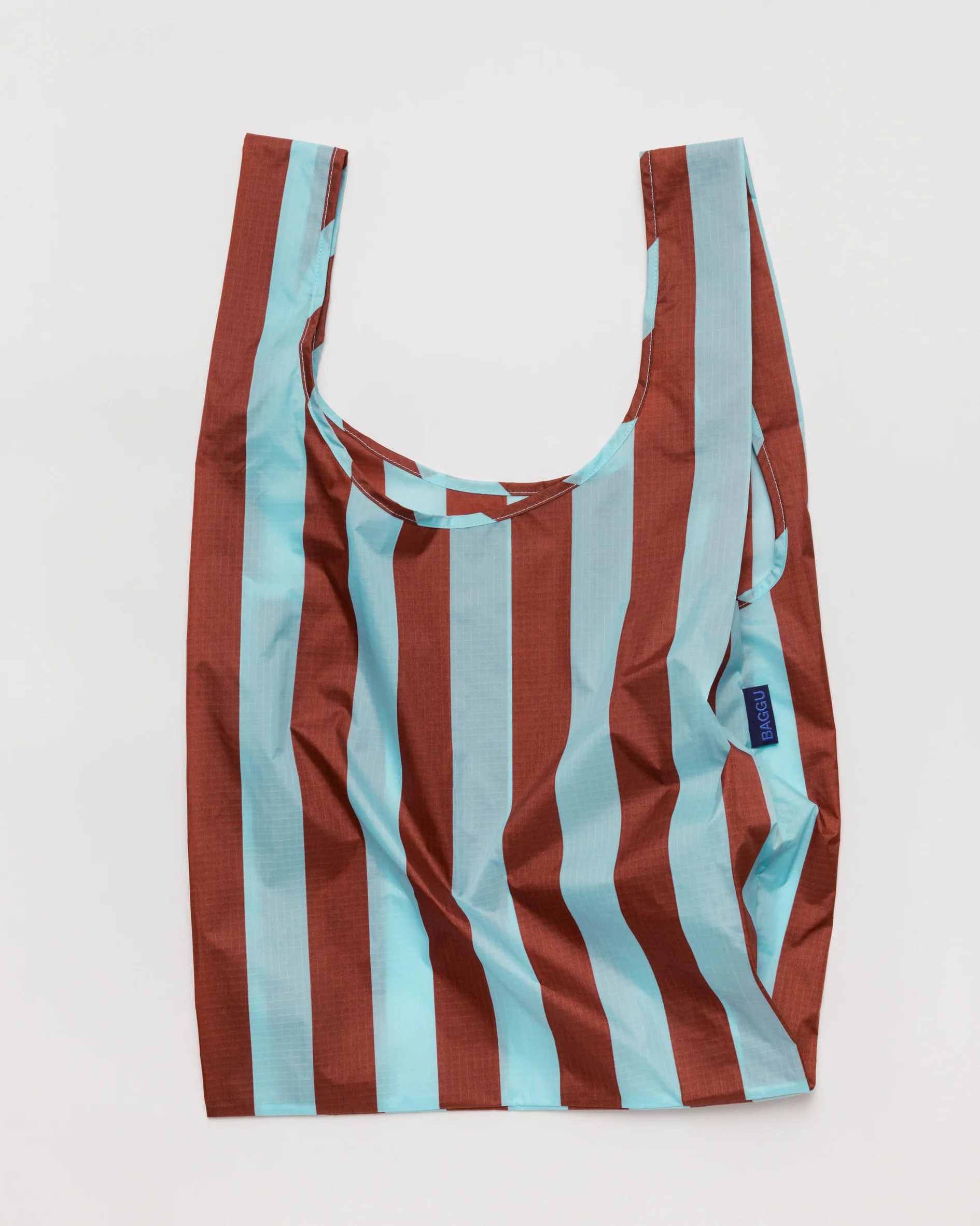 Standard Baggu : Raisin Awning Stripe - Baggu | BAGGU