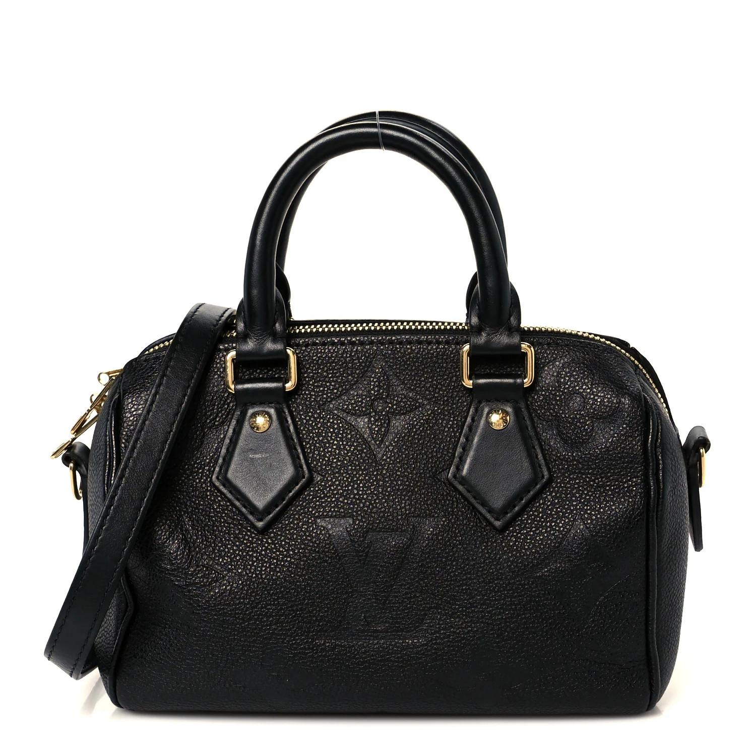 Empreinte Monogram Giant Speedy Bandouliere 20 Black | FASHIONPHILE (US)