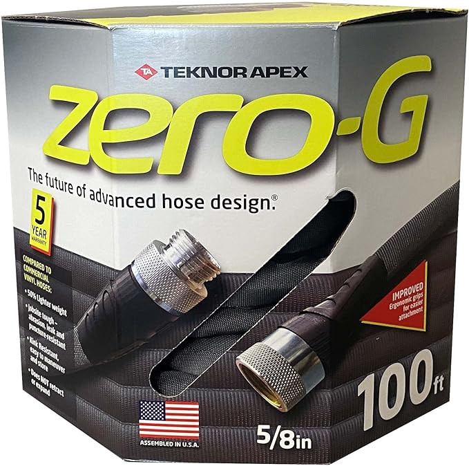 zero-G Vinyl GARDEN HOSE 5/8"X100'BLK | Amazon (US)