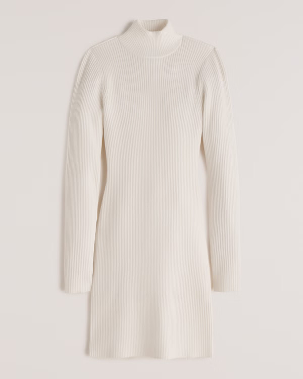 Mockneck Sweater Dress | Abercrombie & Fitch (US)