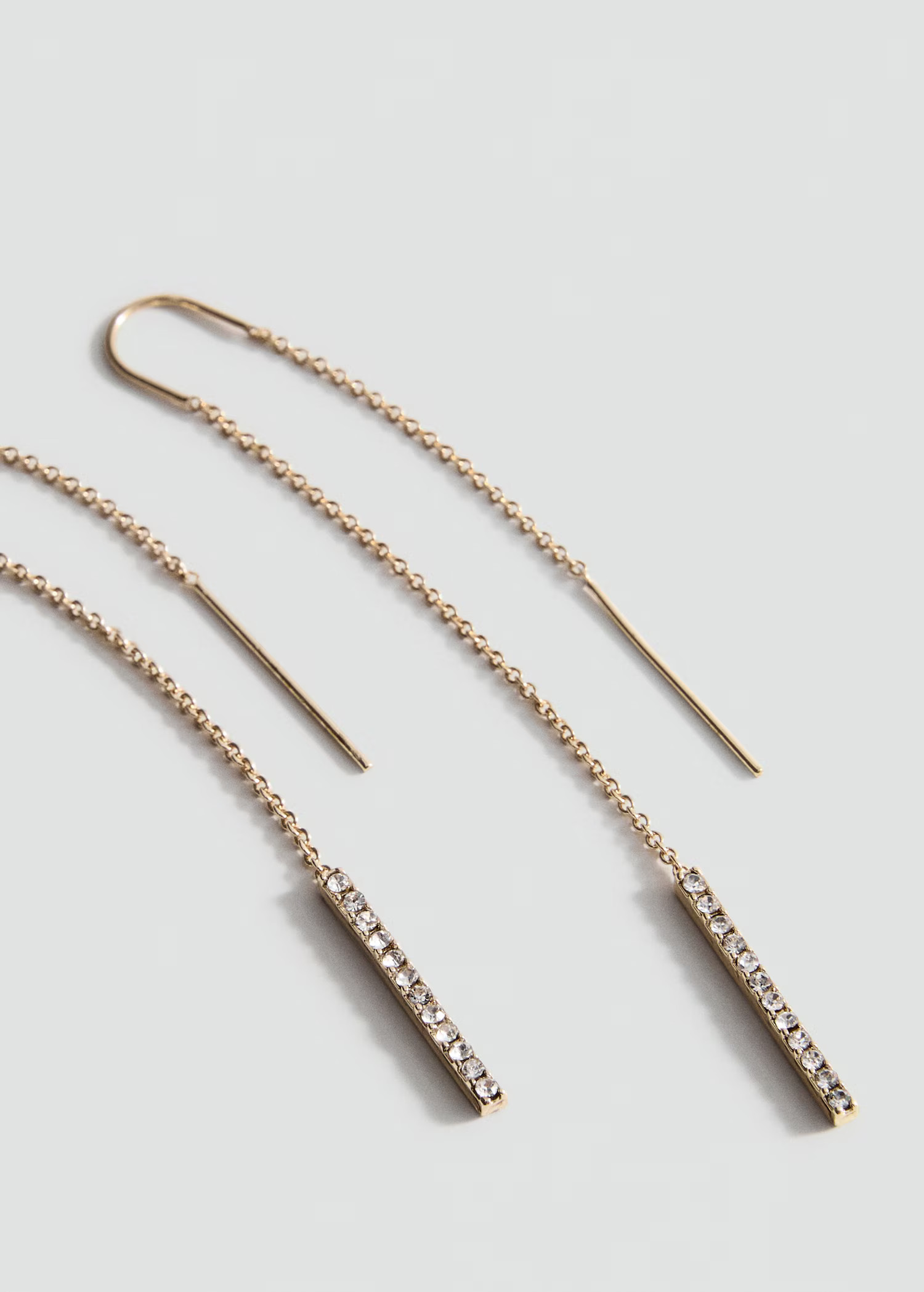 Pendant crystals earrings | MANGO (UK)