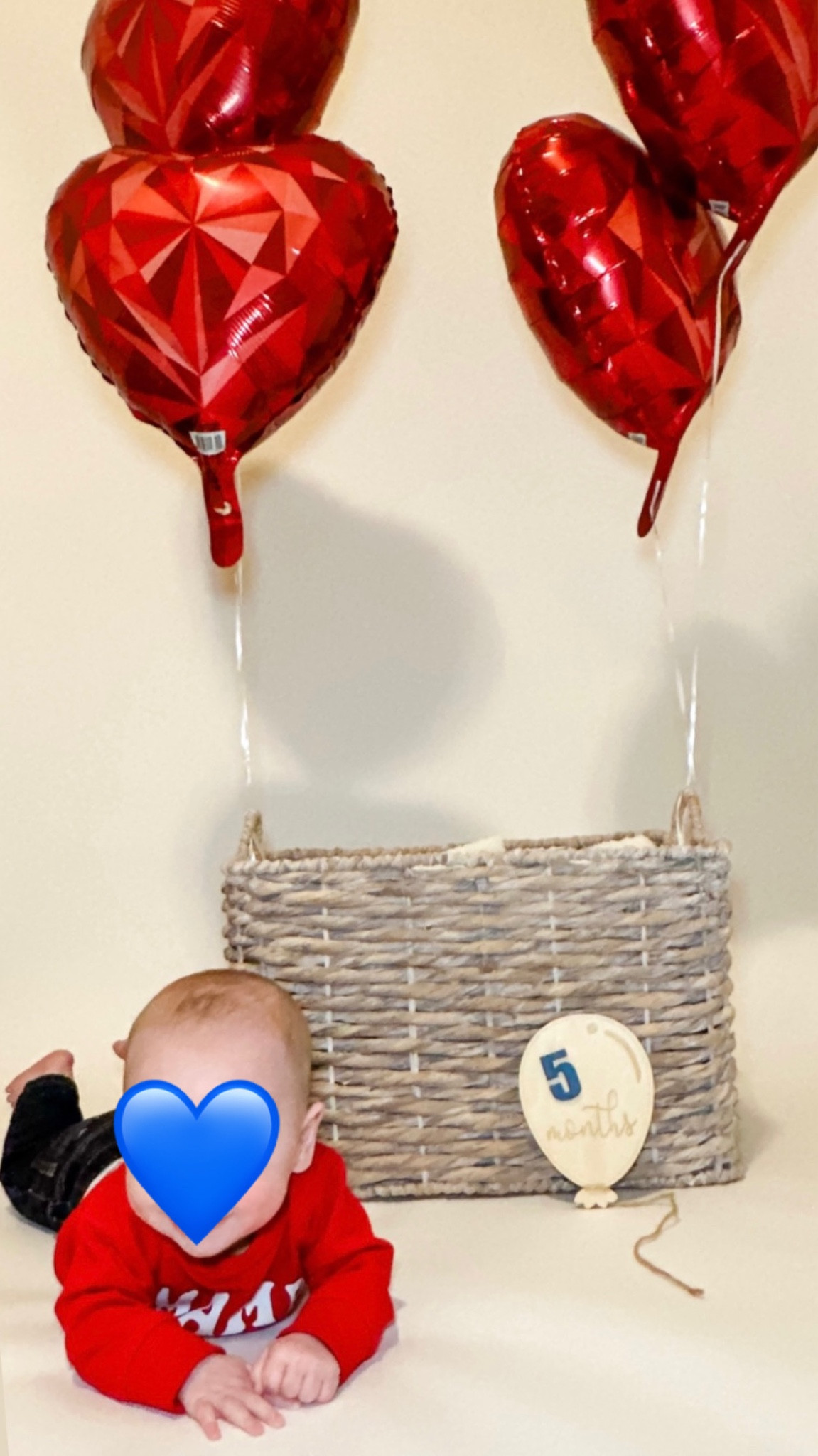 Valentine’s Day photo with baby boy 

Baby months sign 
Monthly baby photo 
Baby milestone
Valentines
Baby boy valentines 
Baby photo shoot
Valentines photos 

#LTKfamily #LTKbaby #LTKGiftGuide