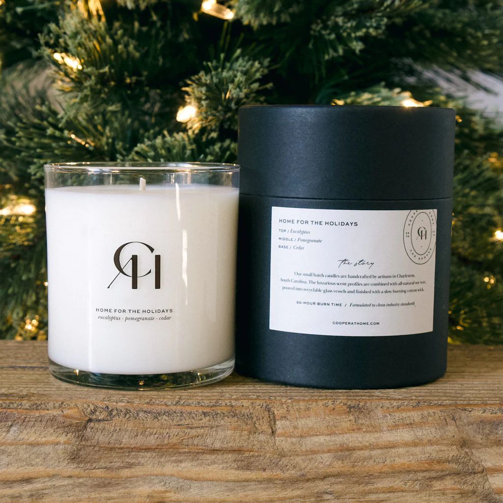 HOME FOR THE HOLIDAYS SIGNATURE CANDLE | Cooper at Home