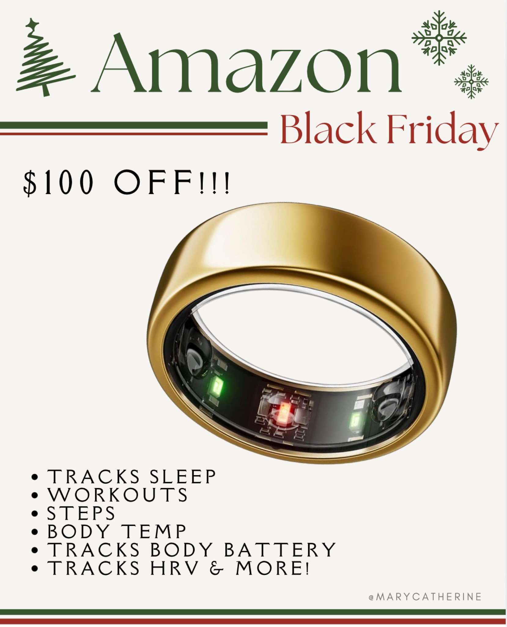 Oura Ring $100 OFF!!!! Amazon Black Friday Deals 


#LTKCyberWeek #LTKSaleAlert #LTKGiftGuide