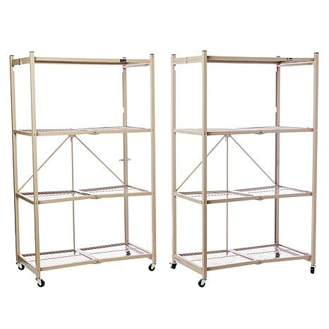 Origami Heavy Duty 4-Tier Rack 2-pack | HSN