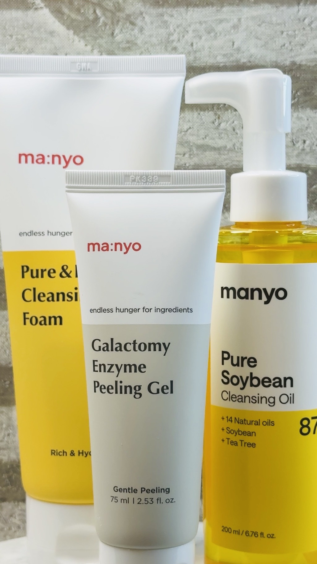 ma:nyo Pore Plumber Trio is a three-piece Korean skincare cleansing bundle featuring the Pure Soybean Cleansing Oil, Pure & Deep Cleansing Foam, and Galactomy Enzyme Peeling Gel. Start with the soybean cleansing oil to break down makeup, sunscreen, and daily buildup, follow with the rich cleansing foam for a fresh second cleanse, then use the enzyme peeling gel as a gentle exfoliating step to help refine the feel of skin texture. The coordinated routine combines soybean, tea tree, 14 natural oils, micro-bubble cleansing, and gentle enzyme exfoliation in one easy set. Shop the full ma:nyo Pore Plumber Trio plus all of Nirvana’s favorite ma:nyo skincare finds linked here.

Nirvana the Shih Tzu 💋 Nirvana Approved

#LTKBeauty #LTKselfcare #LTKmorningroutine