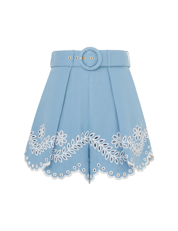 Junie Embroidered Short | ZIMMERMANN (UK)