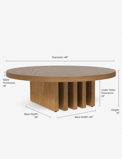 Pentwater Round Coffee Table | Lulu and Georgia 