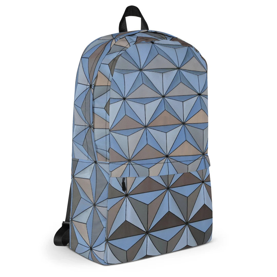 Spaceship Earth at Night Backpack, Epcot Bag, Backpack, Bag, Gifts, Park Bag, Carry On, Gift for ... | Etsy (US)