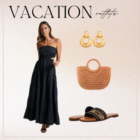 Vacation Outfit Styling! 

Black dress, resort wear, vacation outfit 

#LTKfindsunder50 #LTKtravel #LTKSeasonal