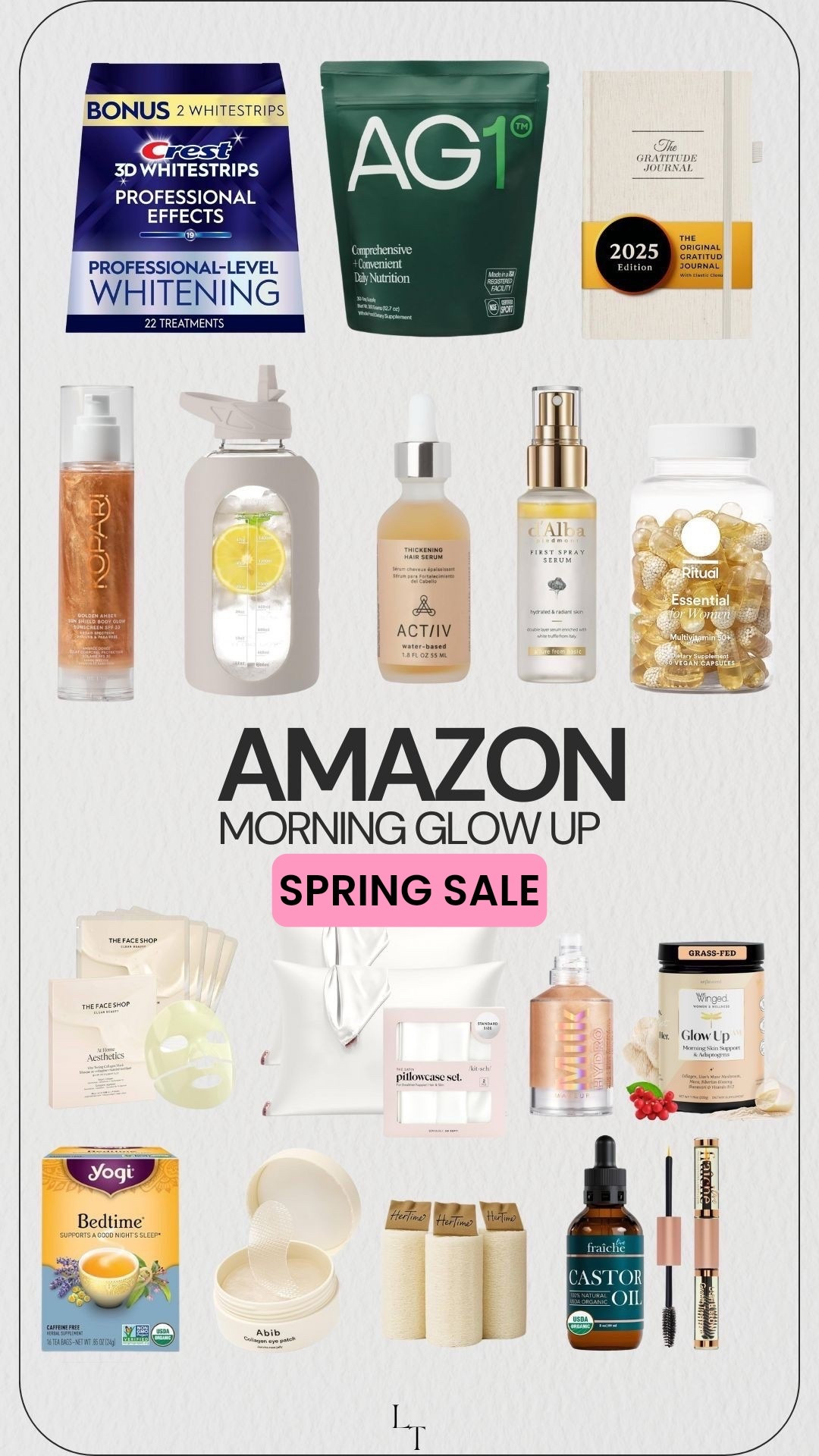 AMAZON SPRING SALE!! Morning glow ✨



#LTKselfcare #LTKSaleAlert #LTKBeauty
