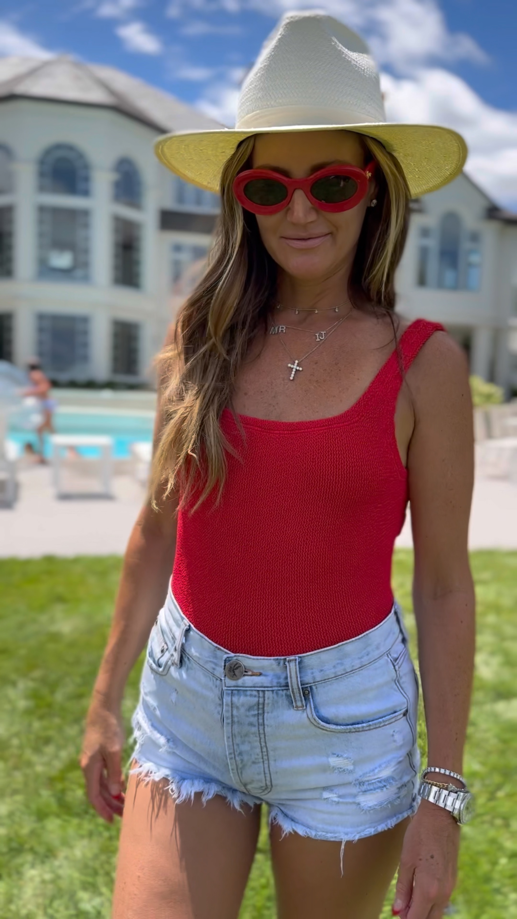 My favorite swim suit of all time is hunza g! It is one size  and so stretchy! #swimsuit #summer 

#LTKSwim #LTKTravel