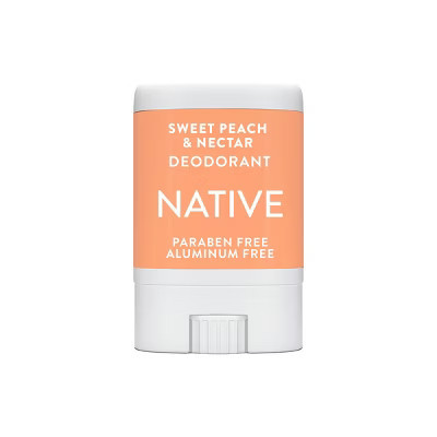 Native Aluminum-Free Deodorant - Sweet Peach & Nectar - Trial Size - 0.35oz | Target