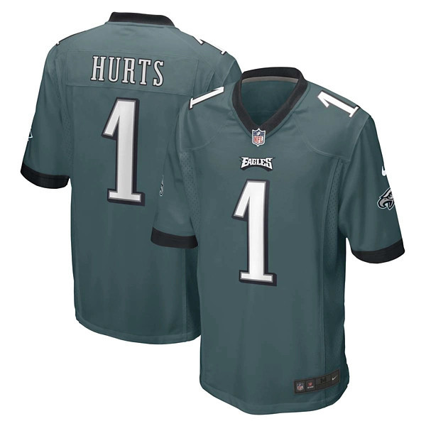 Philadelphia Eagles Jalen Hurts #1 Nike Game Jersey 2XLarge Teal | Scheels