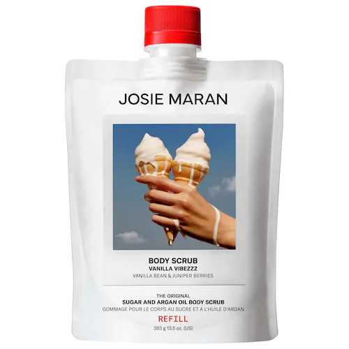 Vanilla Vibezzz - Argan Oil + Sugar Balm Refillable Exfoliating Body Scrub Jar | Sephora (US)