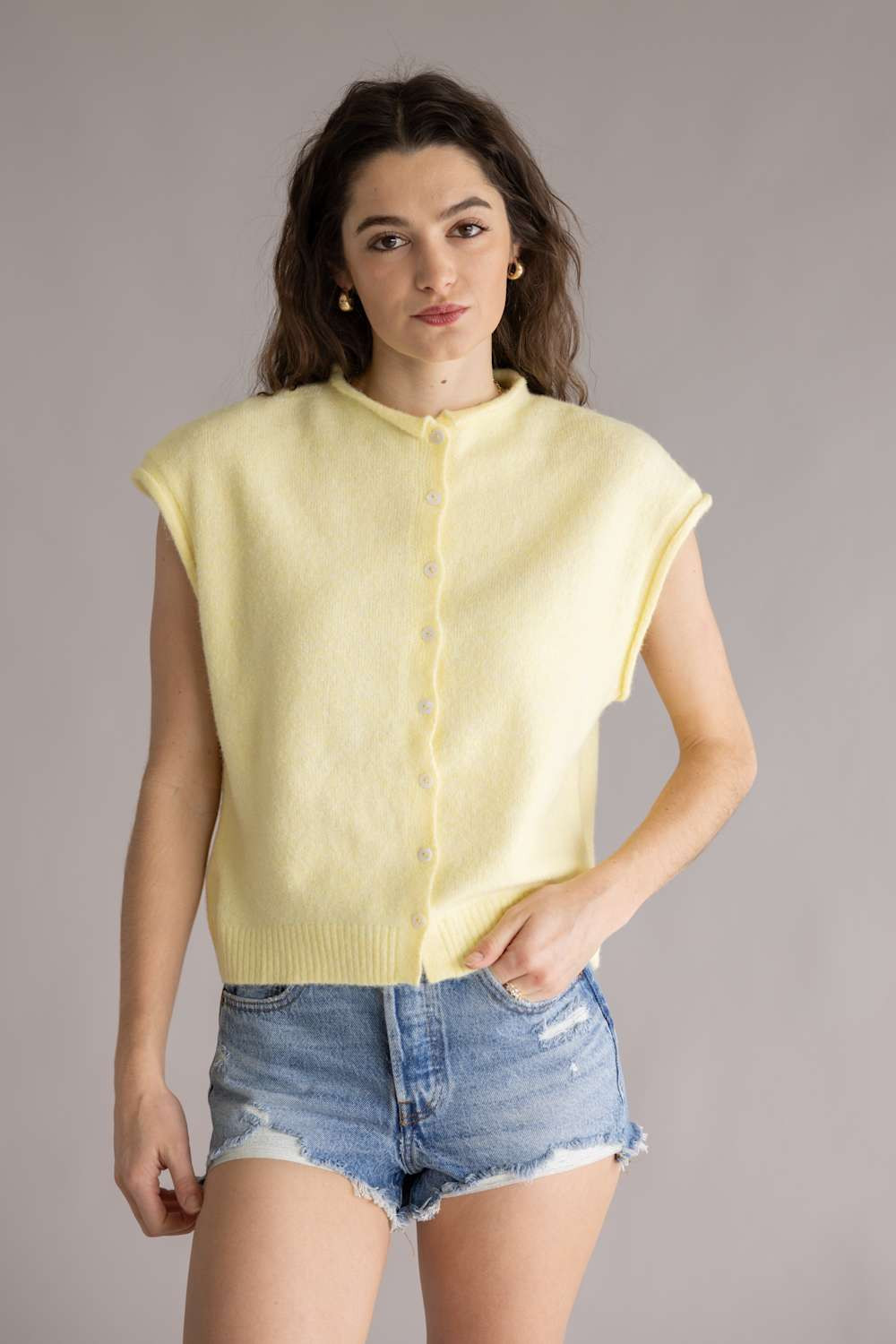 Things Between Piper Vest for Women in Butter | Glik's