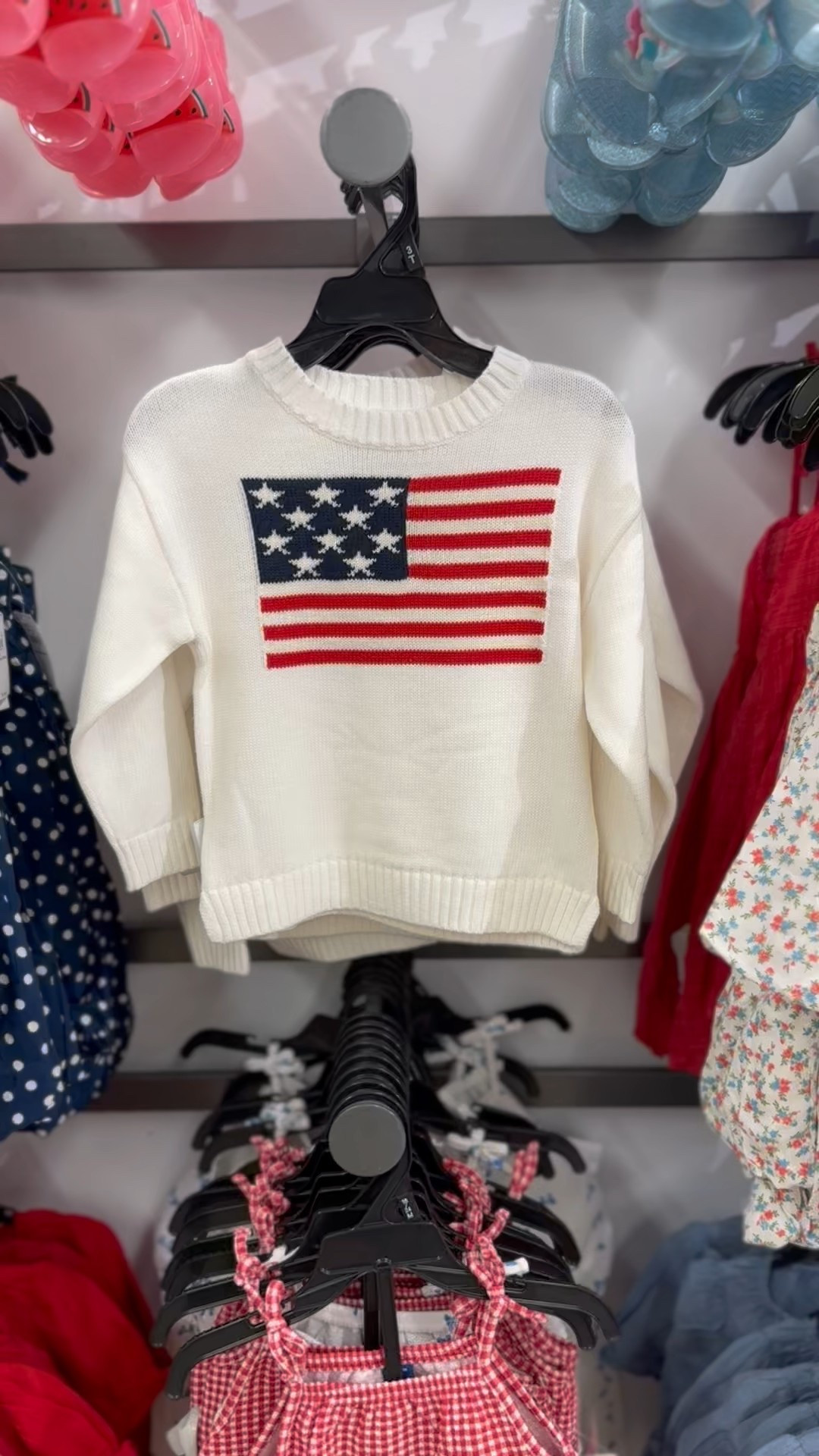 Love this American flag sweater! 🇺🇸 

#LTKKids #LTKBaby #LTKFamily