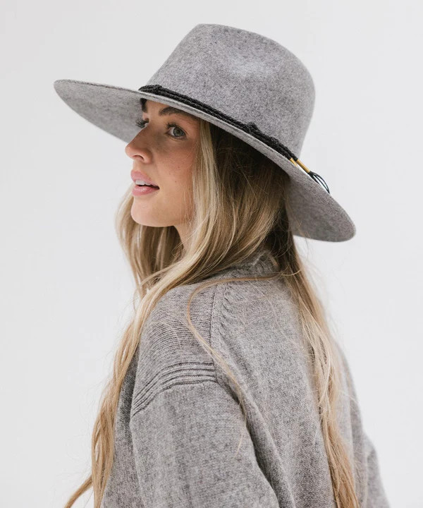 Scottie Wide Brim Fedora | Gigi Pip